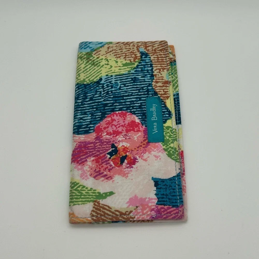 Vera Bradley Floral Checkbook & ID Holder